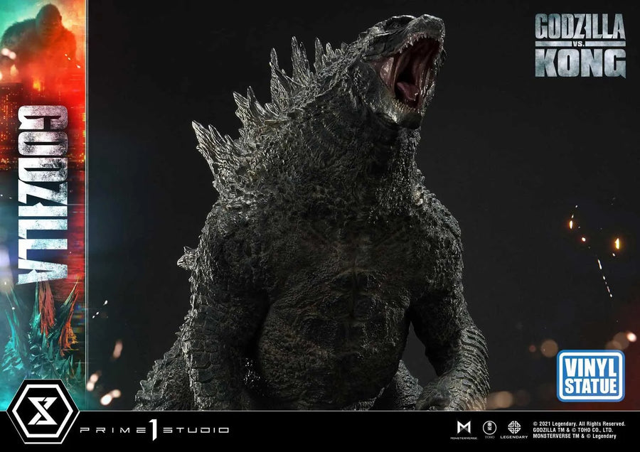 Godzilla (Vinyl Statue Version) Godzilla vs Kong – Prime1Studio – ActionFigure Brasil