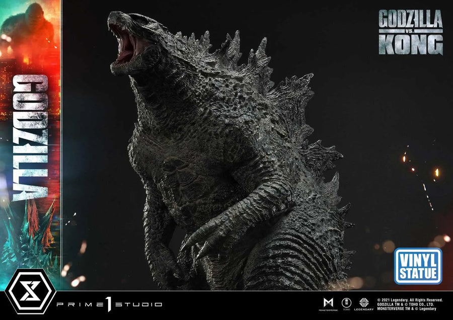 Godzilla (Vinyl Statue Version) Godzilla vs Kong – Prime1Studio – ActionFigure Brasil