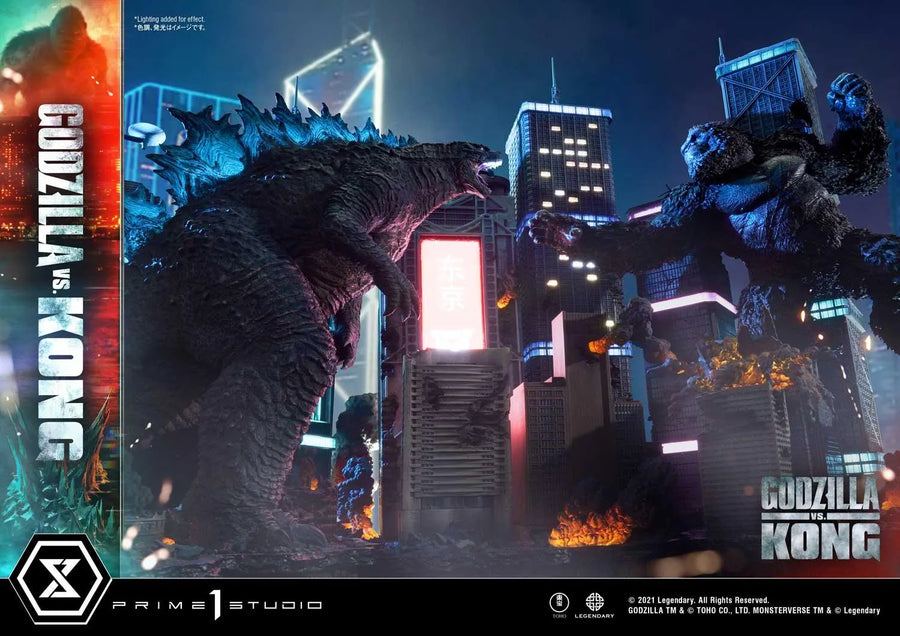 Godzilla vs Kong (Final Battle Edition) Godzilla vs Kong – Prime1Studio – ActionFigure Brasil