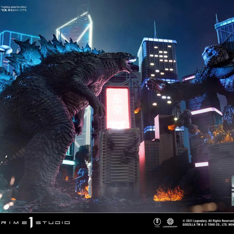 Godzilla vs Kong (Final Battle Edition) Godzilla vs Kong – Prime1Studio – ActionFigure Brasil
