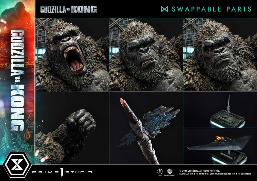 Godzilla vs Kong (Final Battle Edition) Godzilla vs Kong – Prime1Studio – ActionFigure Brasil