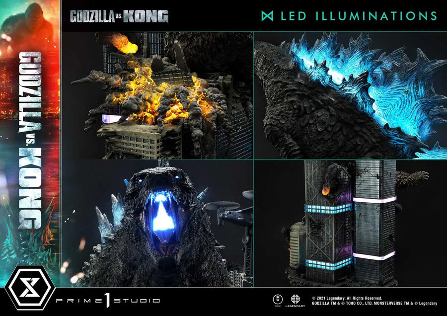 Godzilla vs Kong (Final Battle Edition) Godzilla vs Kong – Prime1Studio – ActionFigure Brasil