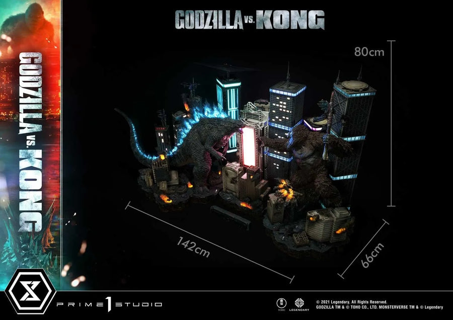 Godzilla vs Kong (Final Battle Edition) Godzilla vs Kong – Prime1Studio – ActionFigure Brasil