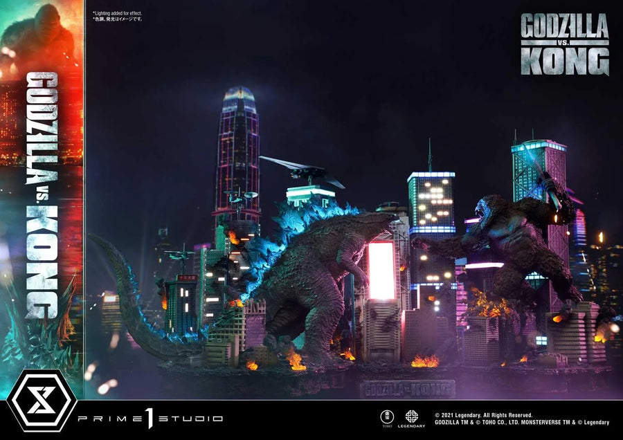 Godzilla vs Kong (Final Battle Edition) Godzilla vs Kong – Prime1Studio – ActionFigure Brasil