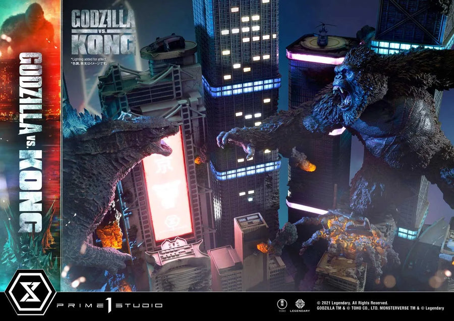 Godzilla vs Kong (Final Battle Edition) Godzilla vs Kong – Prime1Studio – ActionFigure Brasil