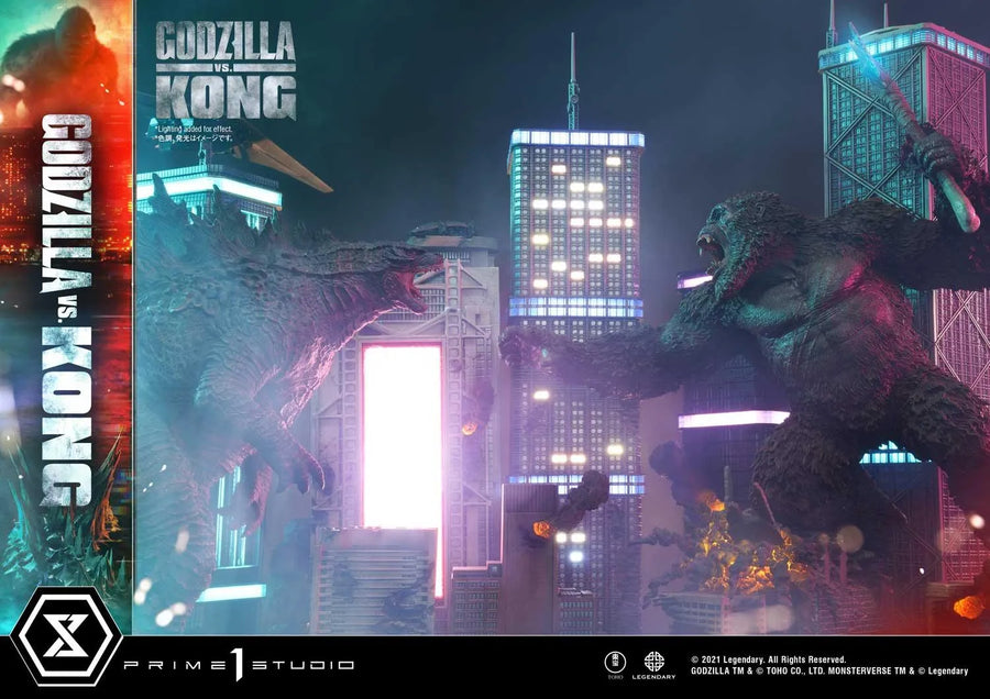 Godzilla vs Kong (Final Battle Edition) Godzilla vs Kong – Prime1Studio – ActionFigure Brasil
