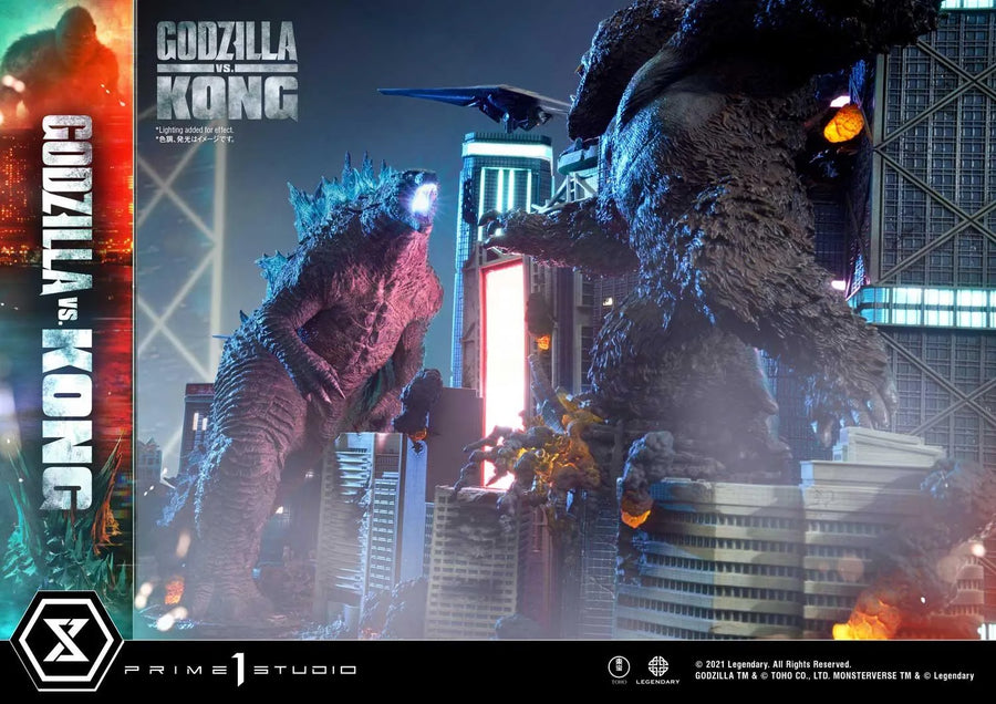 Godzilla vs Kong (Final Battle Edition) Godzilla vs Kong – Prime1Studio – ActionFigure Brasil
