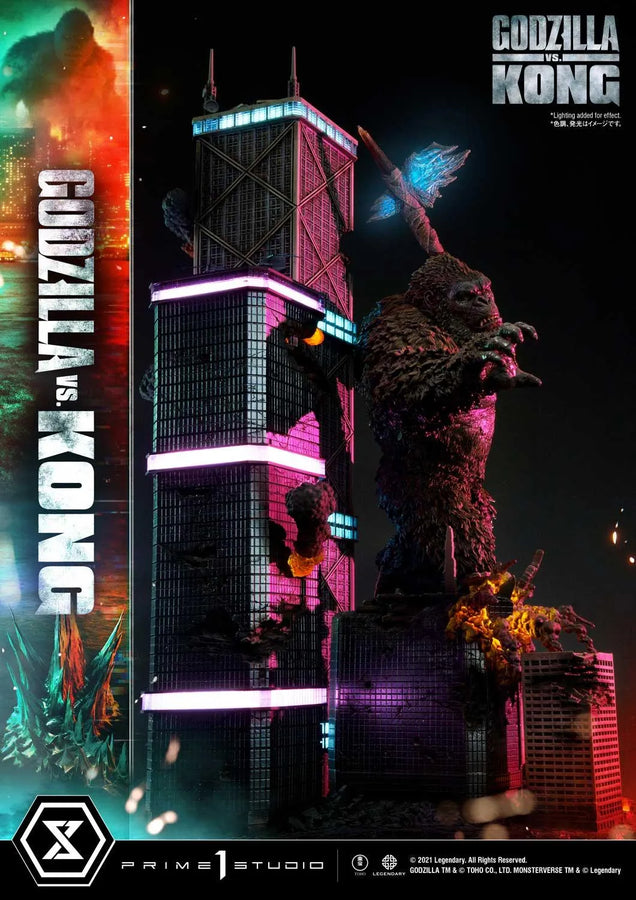 Godzilla vs Kong (Final Battle Edition) Godzilla vs Kong – Prime1Studio – ActionFigure Brasil