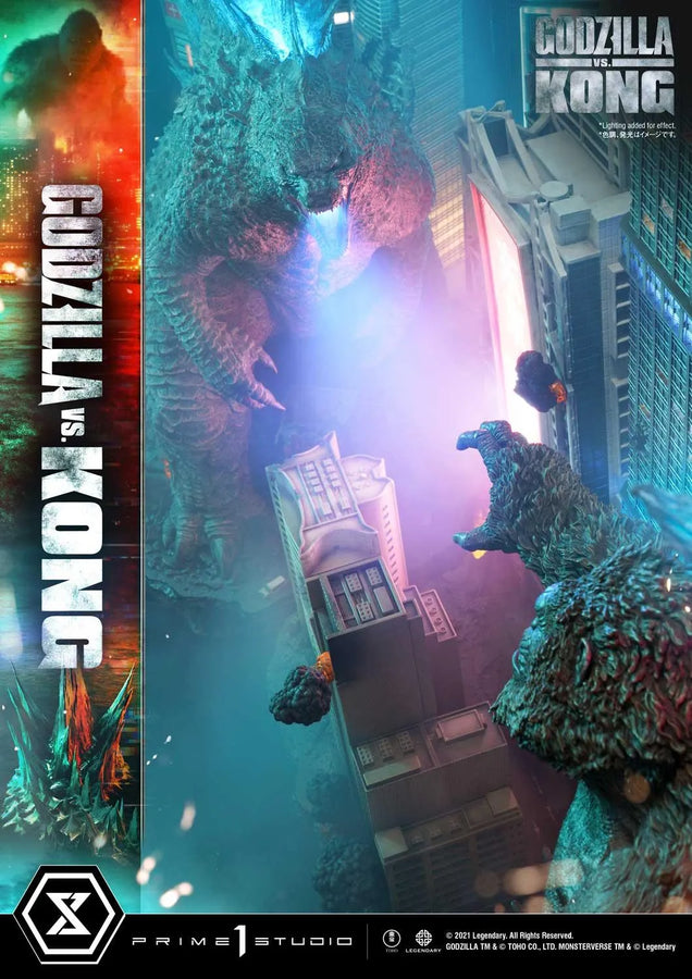 Godzilla vs Kong (Final Battle Edition) Godzilla vs Kong – Prime1Studio – ActionFigure Brasil