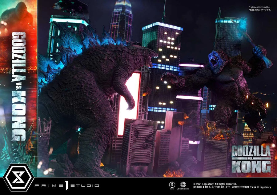 Godzilla vs Kong (Final Battle Edition) Godzilla vs Kong – Prime1Studio – ActionFigure Brasil