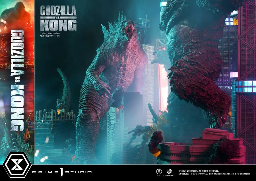 Godzilla vs Kong (Final Battle Edition) Godzilla vs Kong – Prime1Studio – ActionFigure Brasil