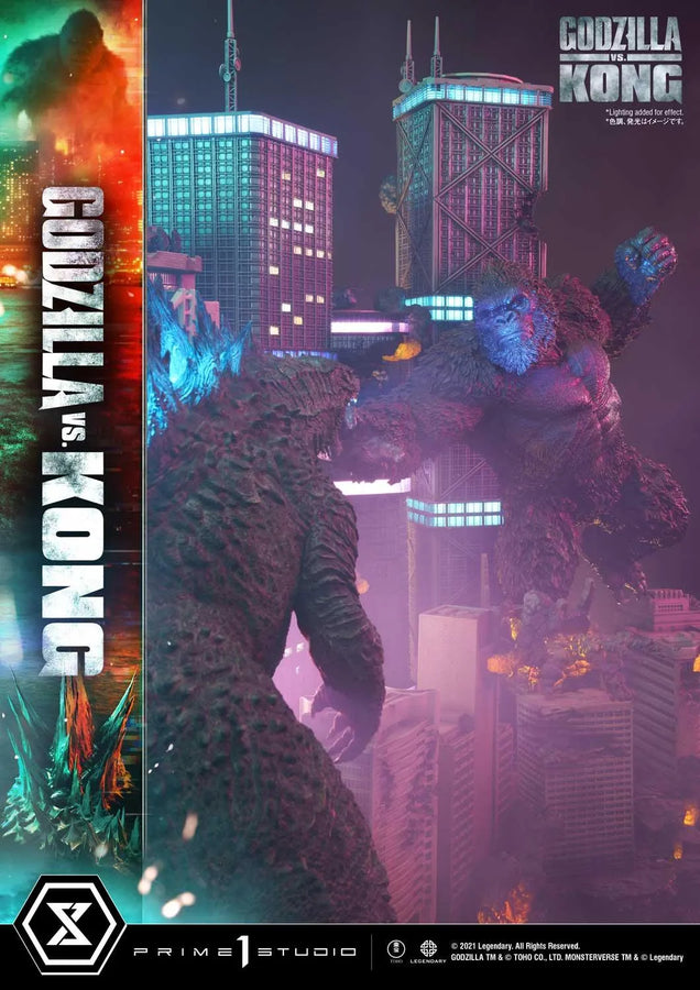 Godzilla vs Kong (Final Battle Edition) Godzilla vs Kong – Prime1Studio – ActionFigure Brasil