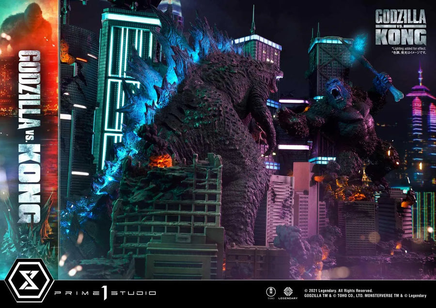 Godzilla vs Kong (Final Battle Edition) Godzilla vs Kong – Prime1Studio – ActionFigure Brasil