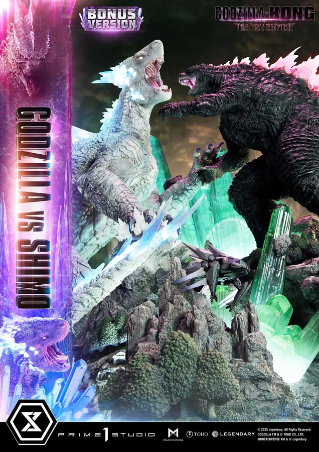 Godzilla vs Shimo (Bonus Version) Godzilla x Kong: The New Empire (Film) – Prime1Studio – ActionFigure Brasil