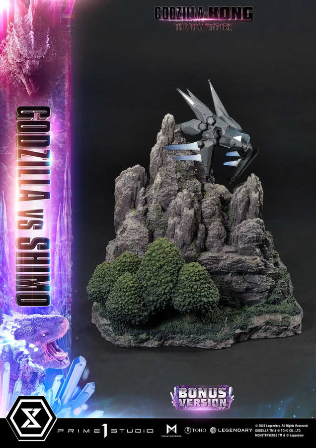 Godzilla vs Shimo (Bonus Version) Godzilla x Kong: The New Empire (Film) – Prime1Studio – ActionFigure Brasil