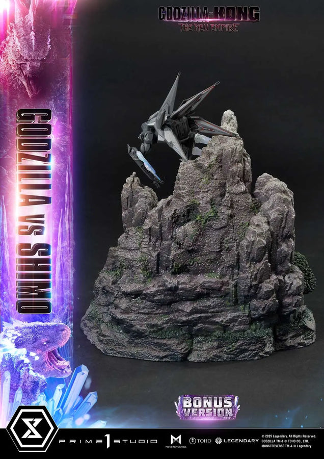 Godzilla vs Shimo (Bonus Version) Godzilla x Kong: The New Empire (Film) – Prime1Studio – ActionFigure Brasil