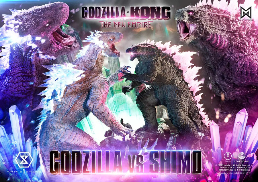 Godzilla vs Shimo (Bonus Version) Godzilla x Kong: The New Empire (Film) – Prime1Studio – ActionFigure Brasil