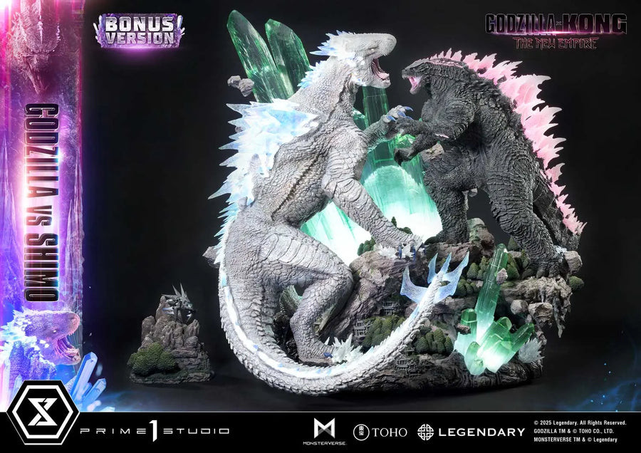 Godzilla vs Shimo (Bonus Version) Godzilla x Kong: The New Empire (Film) – Prime1Studio – ActionFigure Brasil