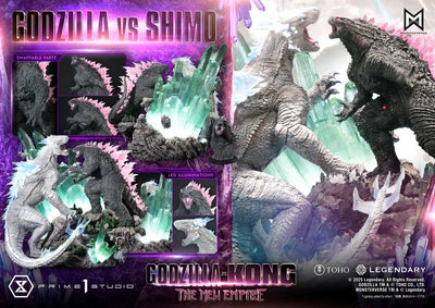 Godzilla vs Shimo (Bonus Version) Godzilla x Kong: The New Empire (Film) – Prime1Studio – ActionFigure Brasil