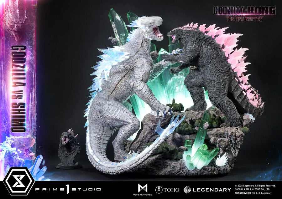 Godzilla vs Shimo (Bonus Version) Godzilla x Kong: The New Empire (Film) – Prime1Studio – ActionFigure Brasil