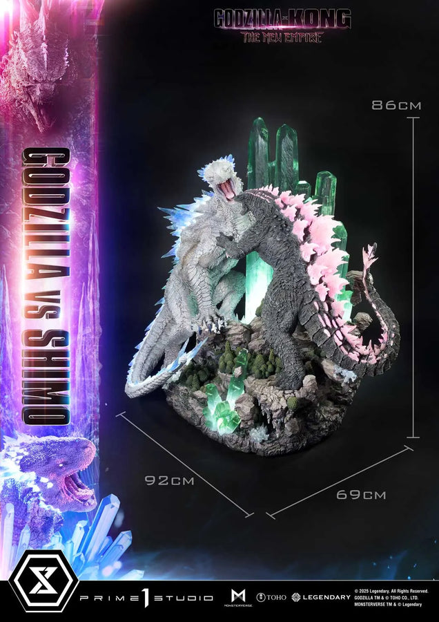 Godzilla vs Shimo (Bonus Version) Godzilla x Kong: The New Empire (Film) – Prime1Studio – ActionFigure Brasil
