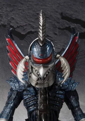 Gojira Final Wars - Gigan - S.H.MonsterArts - Final Wars ver. (Bandai)ㅤ – Bandai – ActionFigureBrasil — com base expositora