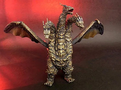 Gojira Final Wars - Keizer Ghidorah - Toho Daikaiju Seriesㅤ – X-Plus – ActionFigureBrasil — com base expositora