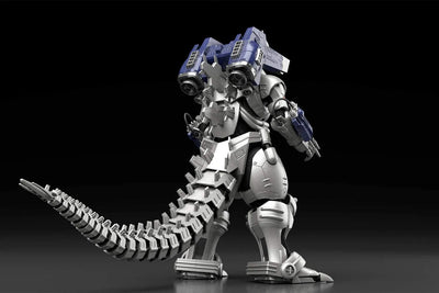 Gojira × MechaGojira (2002) - MechaGojira - Aoshima Character Kit Selection GO-03 - MFS-3 Type-3 Kiryu, Full Complete Version With Shirasagi (Aoshima)ㅤ – Aoshima – ActionFigureBrasil — detalhe do produto
