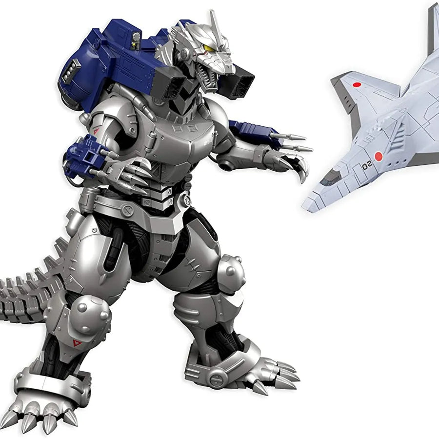 Gojira × MechaGojira (2002) - MechaGojira - Aoshima Character Kit Selection GO-03 - MFS-3 Type-3 Kiryu, Full Complete Version With Shirasagi (Aoshima)ㅤ – Aoshima As Manufacturer – ActionFigure Brasil