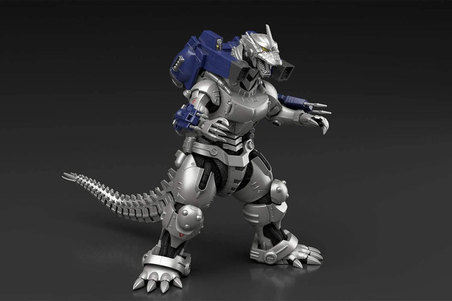Gojira × MechaGojira (2002) - MechaGojira - Aoshima Character Kit Selection GO-03 - MFS-3 Type-3 Kiryu, Full Complete Version With Shirasagi (Aoshima)ㅤ – Aoshima As Manufacturer – ActionFigureBrasil