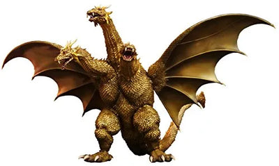 Gojira, Mothra, King Ghidorah Daikaijuu Soukougeki - King Ghidorah - Toho Daikaiju Series - 2001 Edition (X-Plus)ㅤ – X-Plus As Manufacturer – ActionFigureBrasil