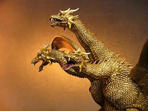 Gojira, Mothra, King Ghidorah Daikaijuu Soukougeki - King Ghidorah - Toho Daikaiju Series - 2001 Edition (X-Plus)ㅤ – X-Plus As Manufacturer – ActionFigureBrasil