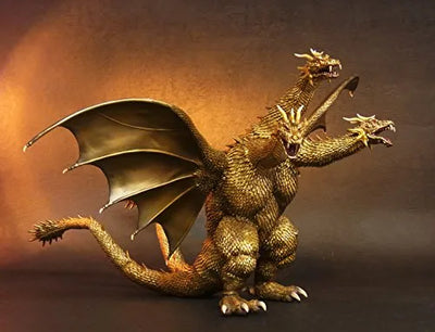 Gojira, Mothra, King Ghidorah Daikaijuu Soukougeki - King Ghidorah - Toho Daikaiju Series - 2001 Edition (X-Plus)ㅤ – X-Plus As Manufacturer – ActionFigureBrasil — embalagem