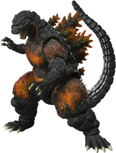 Gojira vs. Destoroyah - Burning Gojira - S.H.MonsterArts - Gojira (1995) (Bandai)ㅤ – Bandai – ActionFigureBrasil