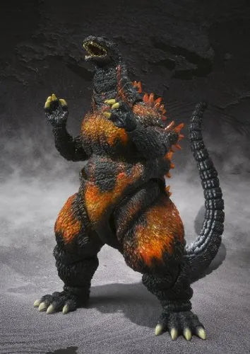 Gojira vs. Destoroyah - Burning Gojira - S.H.MonsterArts - Gojira (1995) (Bandai)ㅤ – Bandai – ActionFigureBrasil