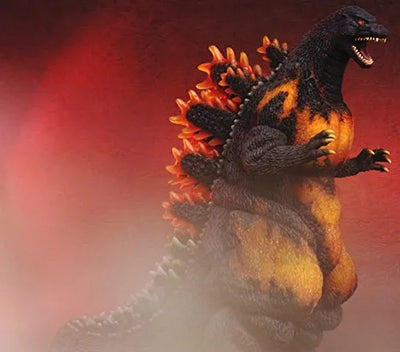 Gojira vs. Destoroyah - Burning Gojira - Toho 30cm Series (X-Plus)ㅤ – X-Plus As Manufacturer – ActionFigureBrasil — ângulo diferente