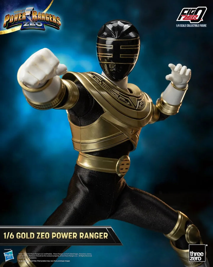 Gold Zeo Power Ranger – Threezero – ActionFigure Brasil