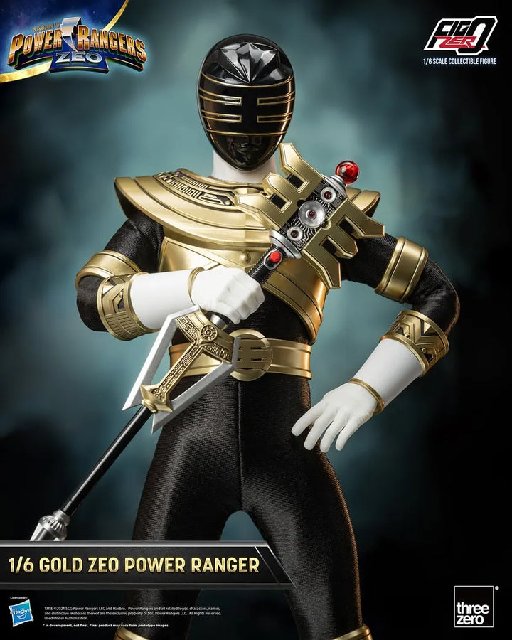 Gold Zeo Power Ranger – Threezero – ActionFigure Brasil