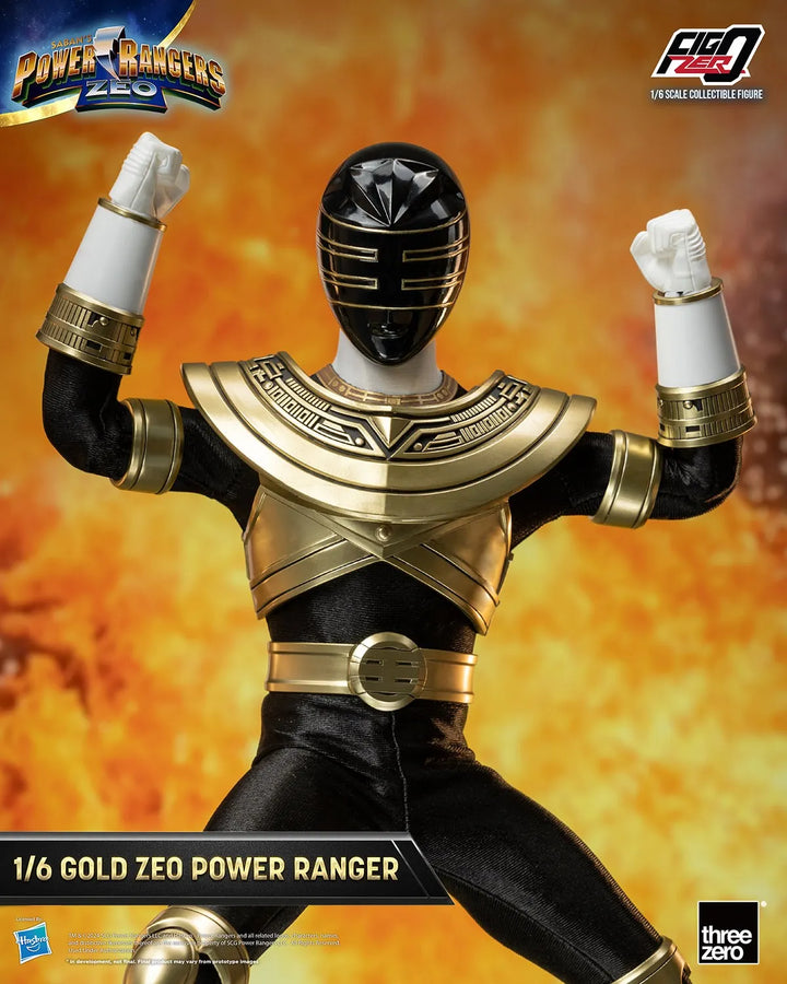 Gold Zeo Power Ranger – Threezero – ActionFigure Brasil