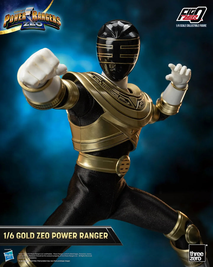 Gold Zeo Power Ranger – Threezero – ActionFigure Brasil