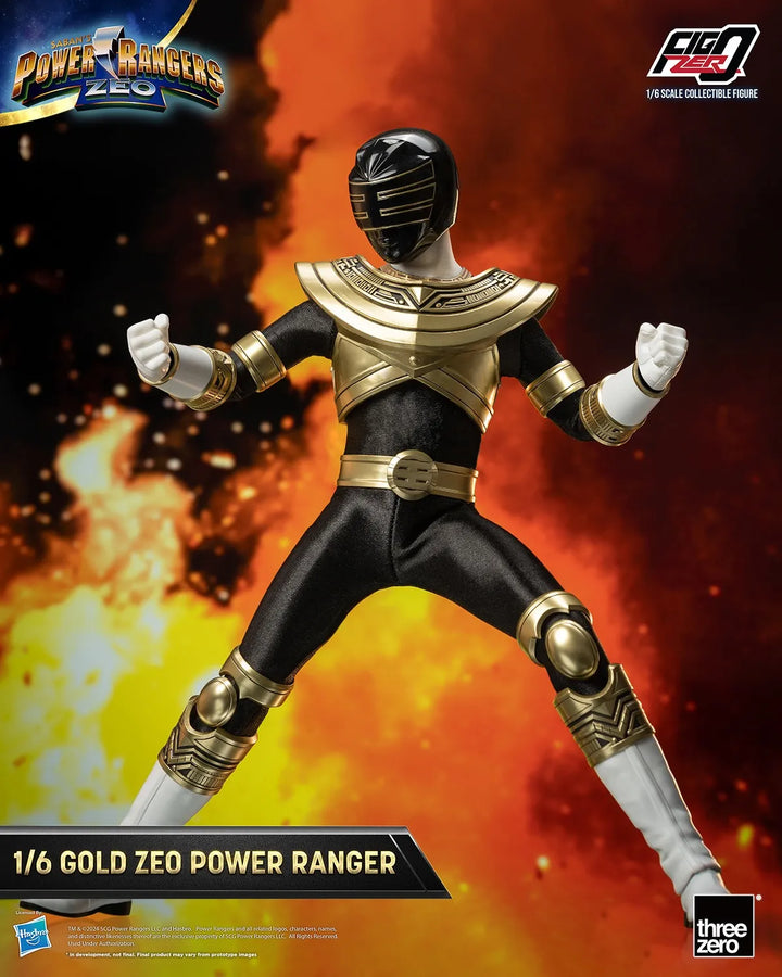 Gold Zeo Power Ranger – Threezero – ActionFigure Brasil