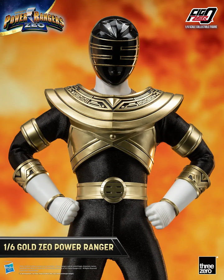 Gold Zeo Power Ranger – Threezero – ActionFigure Brasil