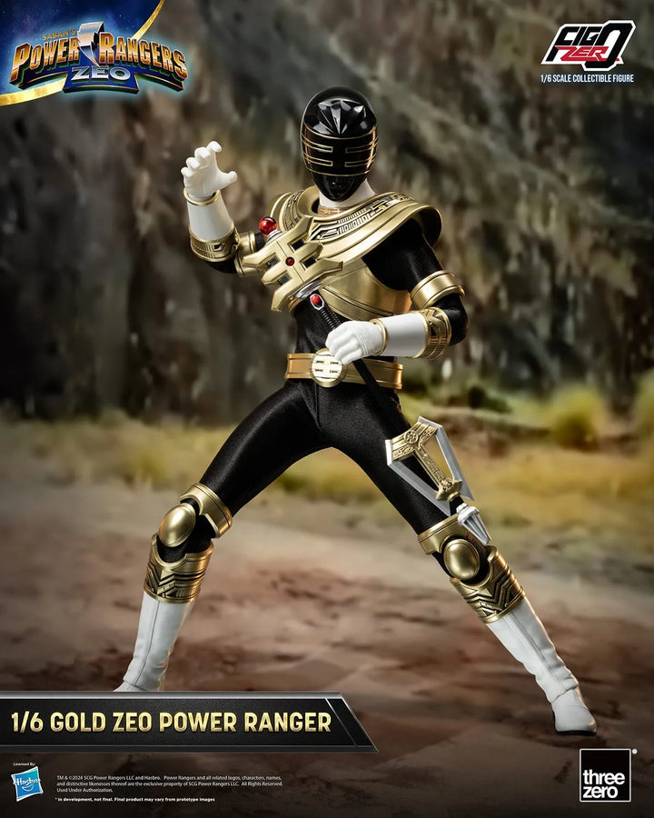 Gold Zeo Power Ranger – Threezero – ActionFigure Brasil