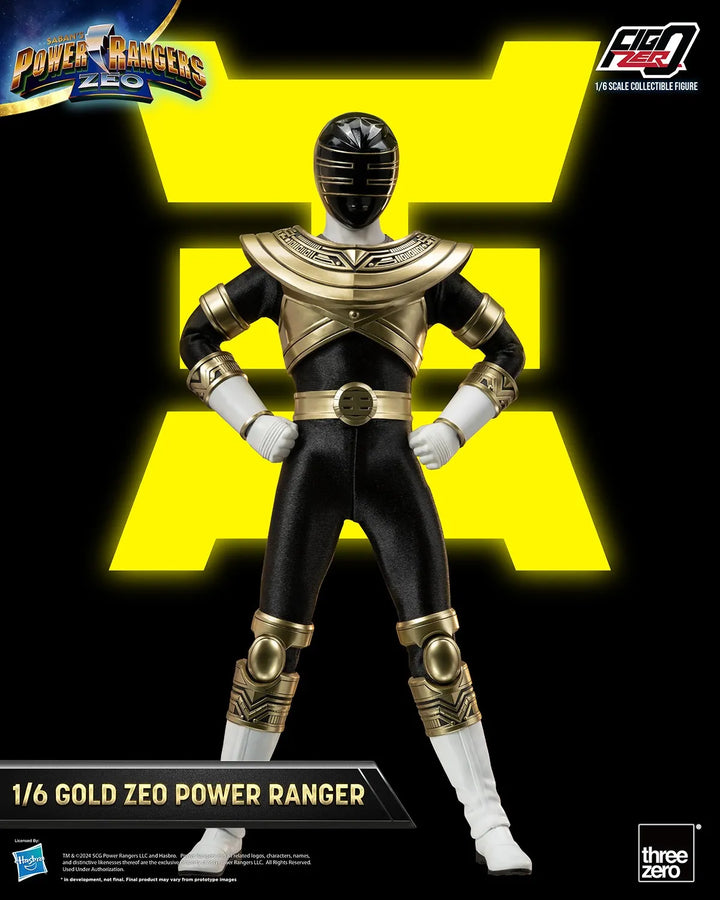Gold Zeo Power Ranger – Threezero – ActionFigure Brasil