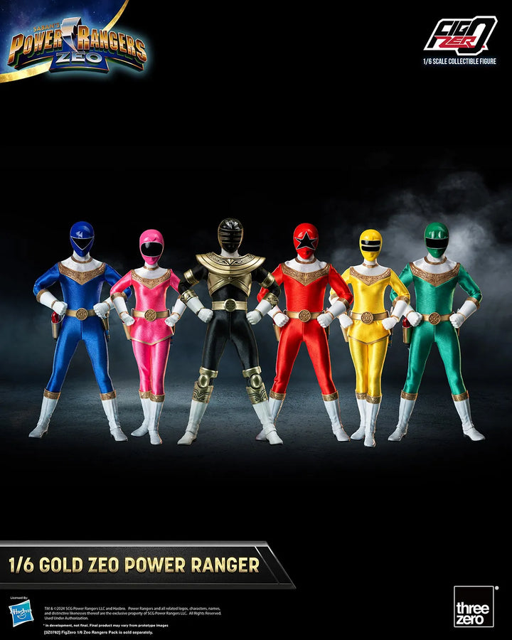 Gold Zeo Power Ranger – Threezero – ActionFigure Brasil