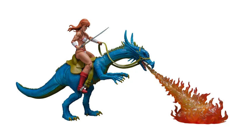 Golden Axe Action Figure Tyris Flare & Blue Dragon Setㅤ – Storm Collectibles – ActionFigureBrasil