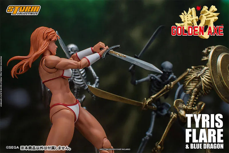 Golden Axe Action Figure Tyris Flare & Blue Dragon Setㅤ – Storm Collectibles – ActionFigureBrasil