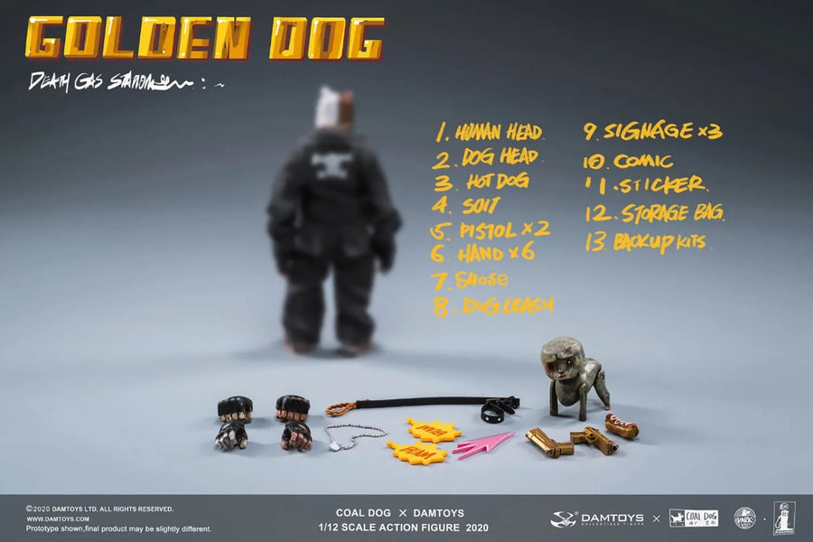 Golden Dog – Damtoys – ActionFigure Brasil