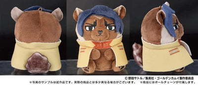 Golden Kamuy - Koito Otonoshin - Doubutsu Fourze - Plush Mascot (Ensky)ㅤ – Ensky – ActionFigure Brasil
