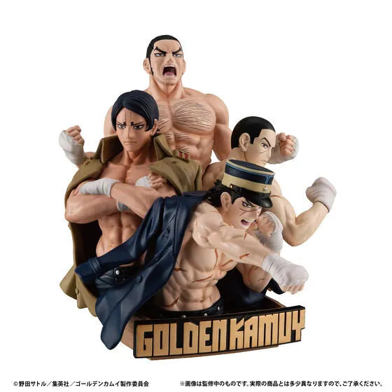 Golden Kamuy - Koito Otonoshin - Sugimoto Saichi - Tanigaki Genjirou - Tsukishima Hajime - Puchirama DX - Stenka!! (MegaHouse) [Shop Exclusive]ㅤ – MegaHouse as Manufacturer – ActionFigure Brasil